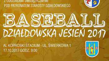 Turniej Baseballu Działdowska Jesień 2017