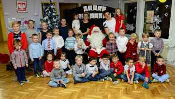 Spotkanie z Mikołajem w Przedszkolu nr 4 w grupie II 
