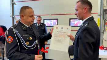🚒🚨 Uroczyste przekazanie wozów strażackich w Lidzbarku