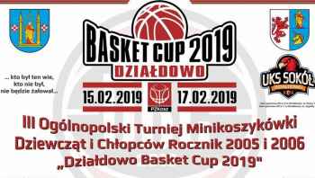 Zapraszamy na III Ogólnopolski Turniej Minikoszykówki Działdowo Basket Cup 2019