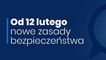 Od 12 lutego nowe zasady, ale nadal w reżimie sanitarnym