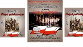 Zapraszamy na wspólne śpiewanie pieśni patriotycznych