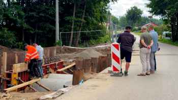 Przepust drogowy na ukończeniu