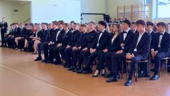Pożegnanie klas maturalnych w I LO w Działdowie